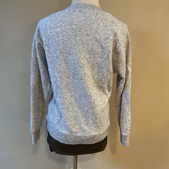J. Crew Gray Melange Amour  Sweatshirt.  XS - Picture 10 of 10